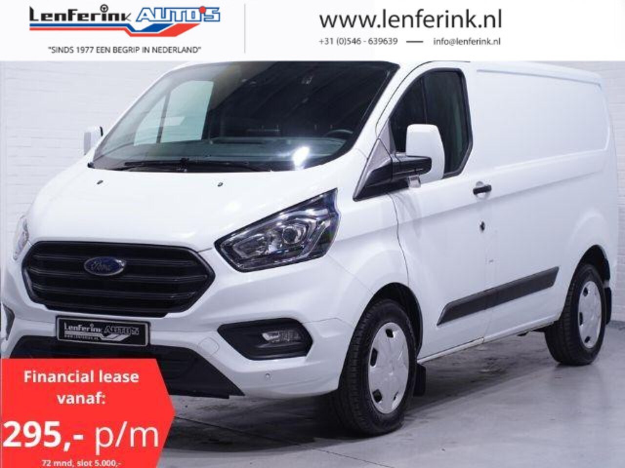 Ford Transit Custom - 2.0 TDCi 130 pk Trend L1H1 Navi, Camera Apple Carplay, Dodehoek Assist, Laadruimte Pakket, - AutoWereld.nl