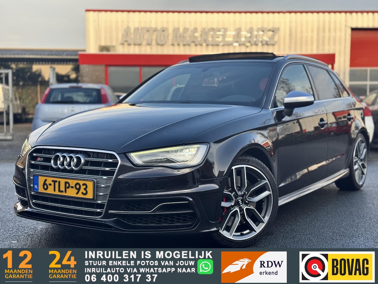 Audi A3 Sportback - 2.0 TFSI S3 quattro | PANO KEYLESS B&O DEALEROND. - AutoWereld.nl