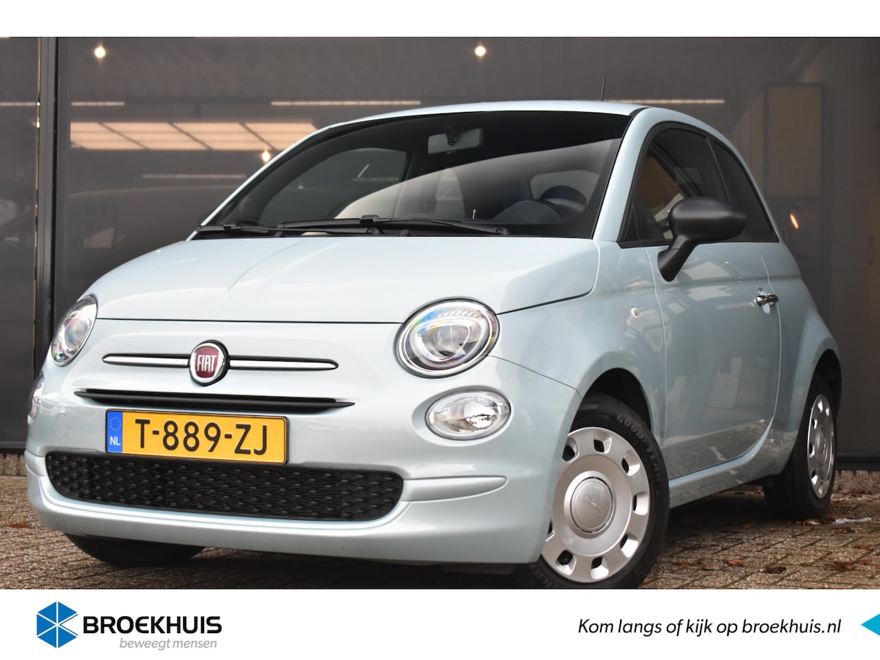 Fiat 500 - 1.0 Hybrid | Navigatie by App | Nieuwstaat! | Cruise Control | Airco | Apple Carplay | And - AutoWereld.nl