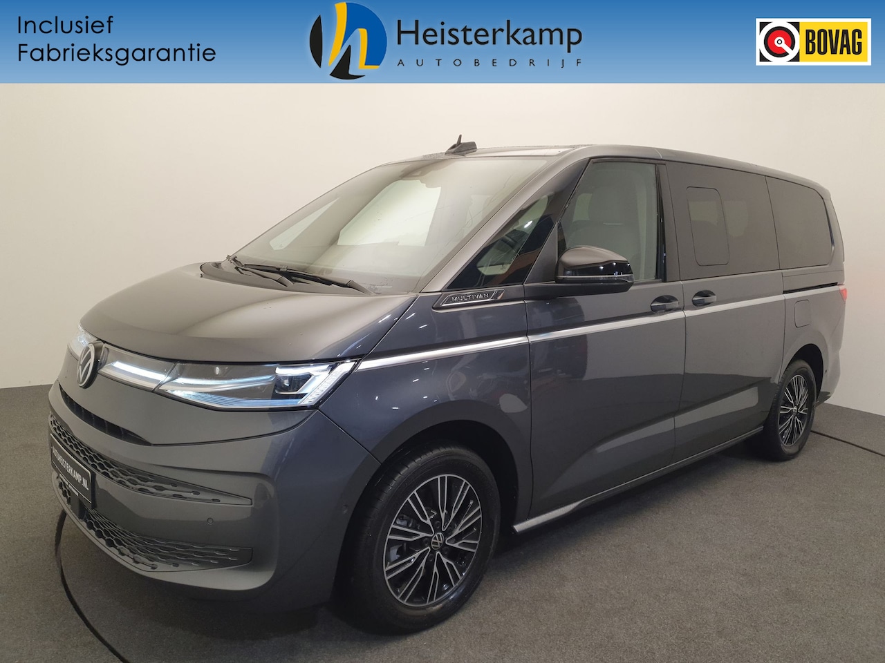 Volkswagen Multivan - 1.4 eHybrid 218pk DSG Lang L2H1 Style Wegklapbare trekhaak, Panoramadak, Camera - AutoWereld.nl