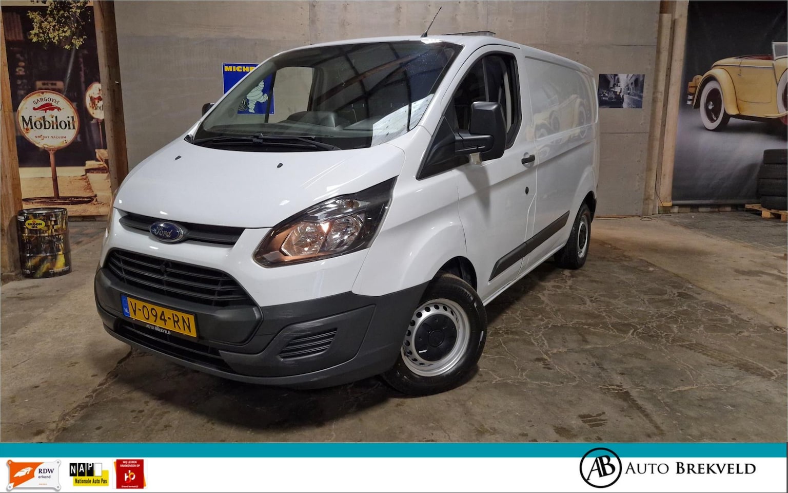 Ford Transit Custom - 270 2.2 TDCI L1H2 Ambiente 125PK | RIJKLAAR | Elektrisch pakket | Airco - AutoWereld.nl