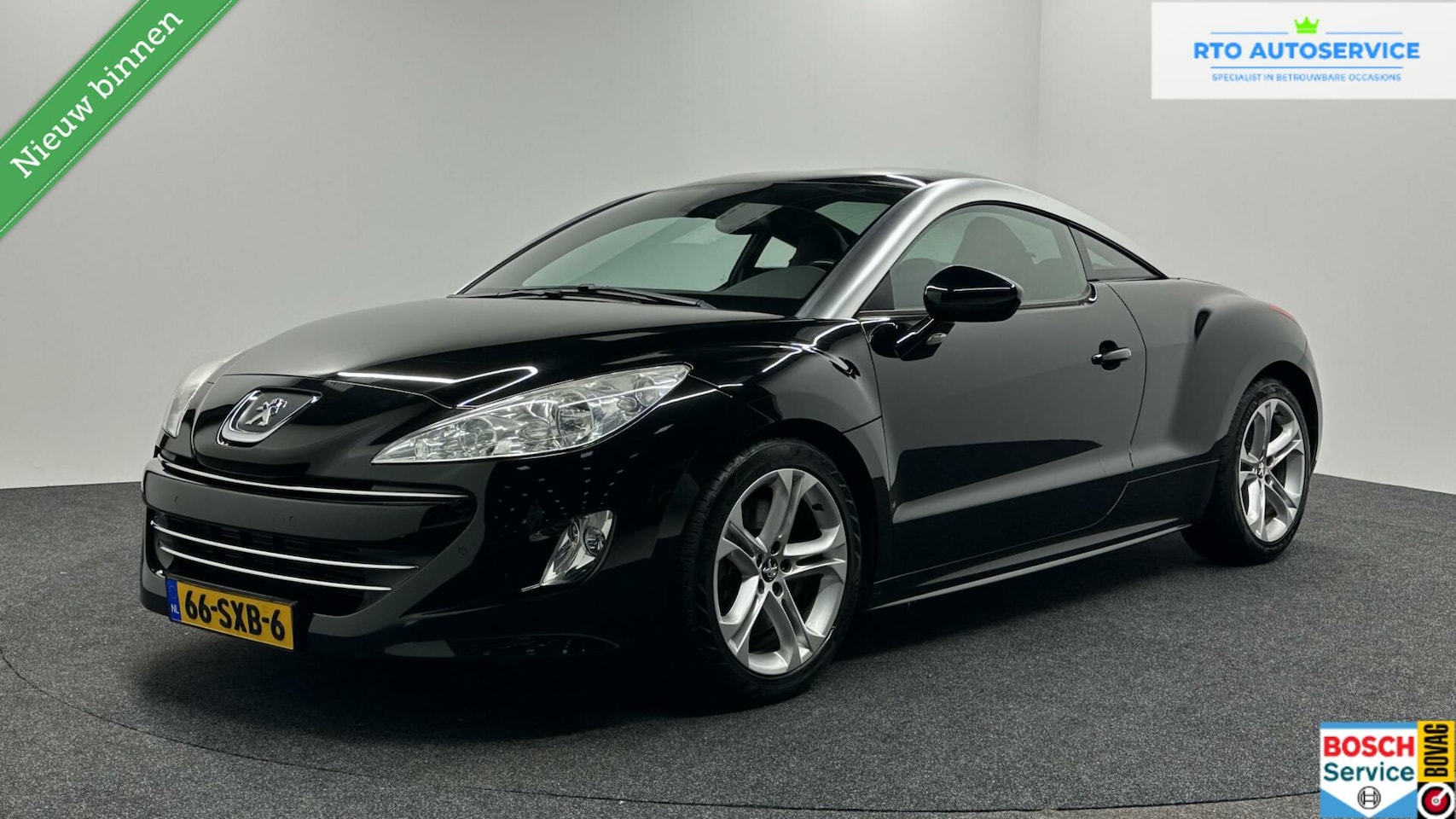 Peugeot RCZ - 1.6 THP Asphalt NAVI ECC LM LEER 200 PK - AutoWereld.nl