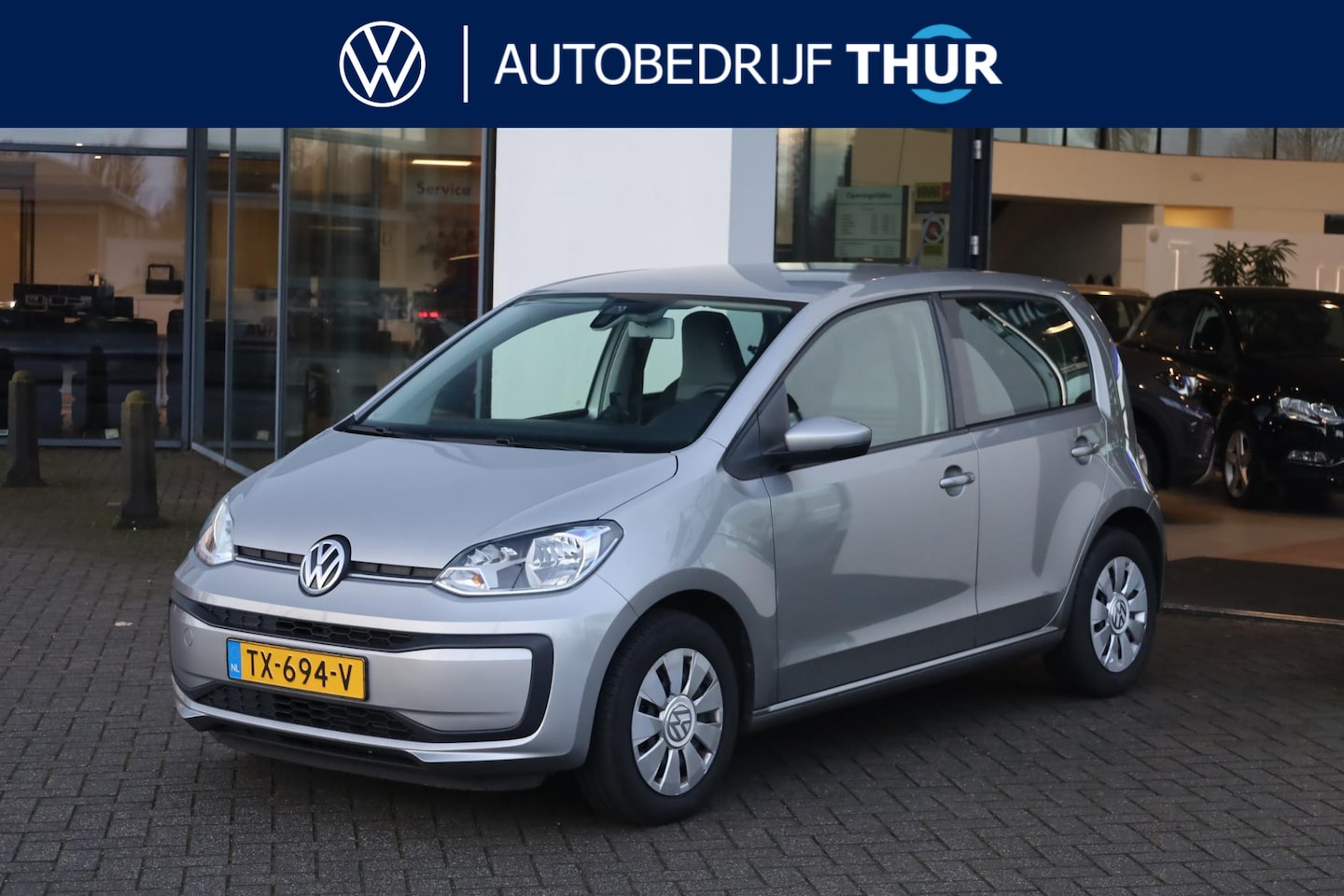 Volkswagen Up! - 1.0 BMT move up! LED dagrijverlichting, bluetooth telefoonvoorbereiding, airco, radio - AutoWereld.nl