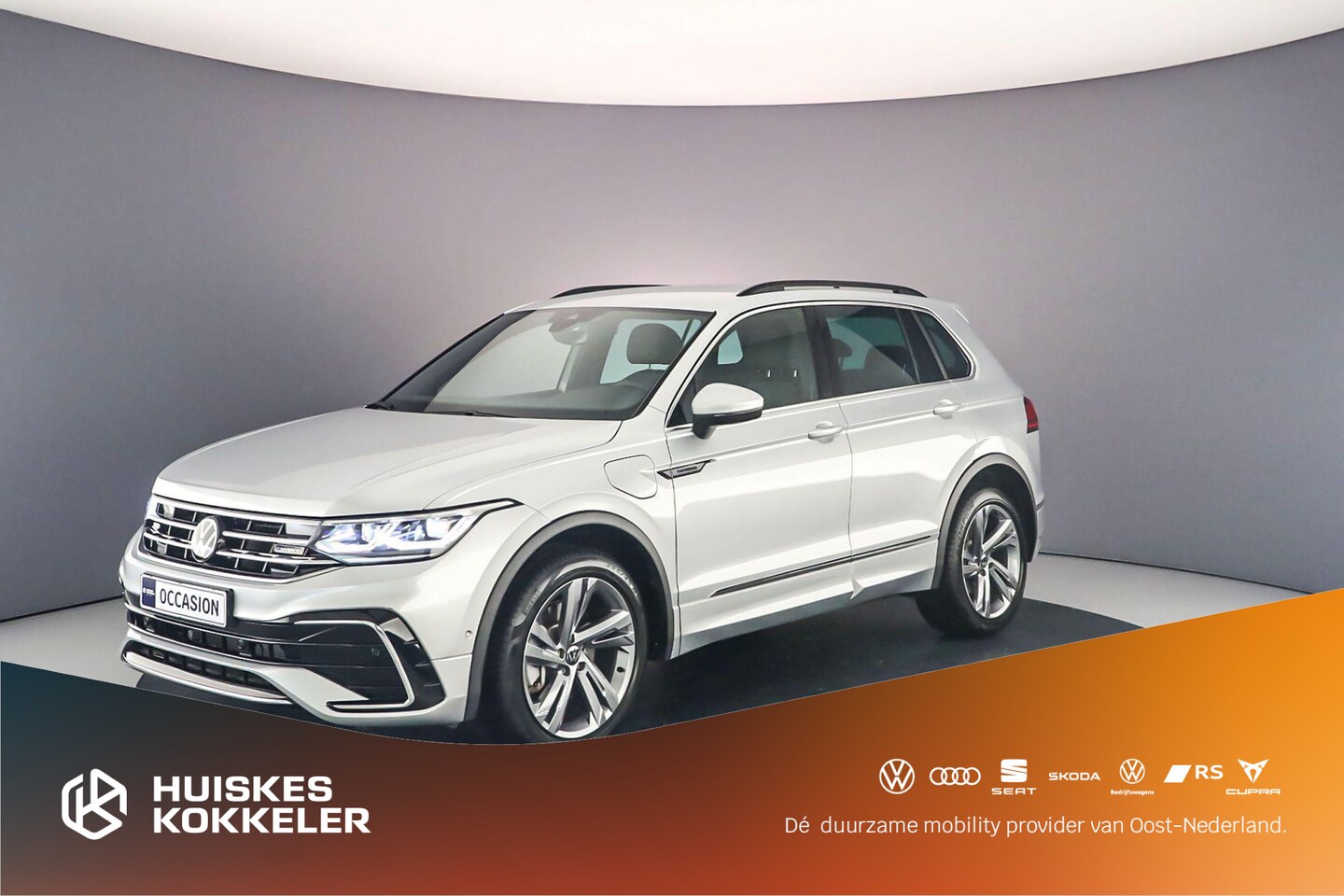 Volkswagen Tiguan - R-Line Business 1.4 TSI eHybrid 245pk DSG Automaat Achteruitrijcamera, Navigatie, Elektris - AutoWereld.nl