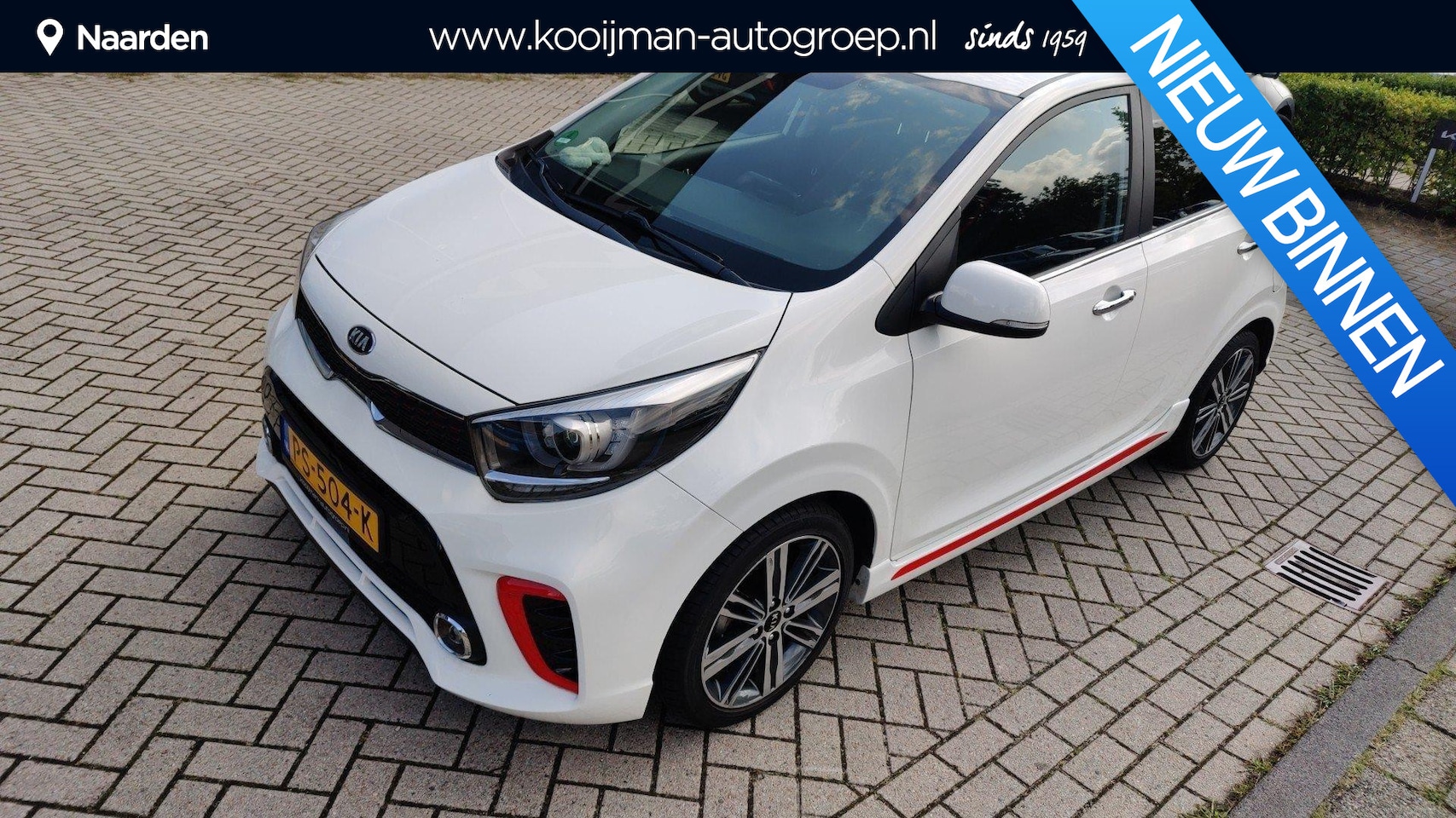 Kia Picanto - 1.2 CVVT GT-Line | Stoel/Stuurverwarming | Achteruitrij camera | Cruise control | Apple Ca - AutoWereld.nl