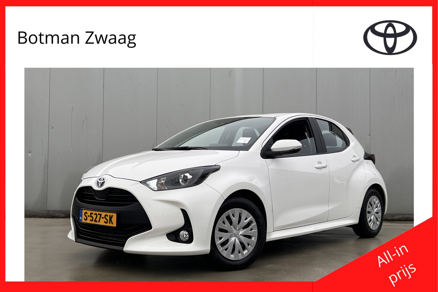 Toyota Yaris - 1.5 Hybrid Active | All weather banden - AutoWereld.nl