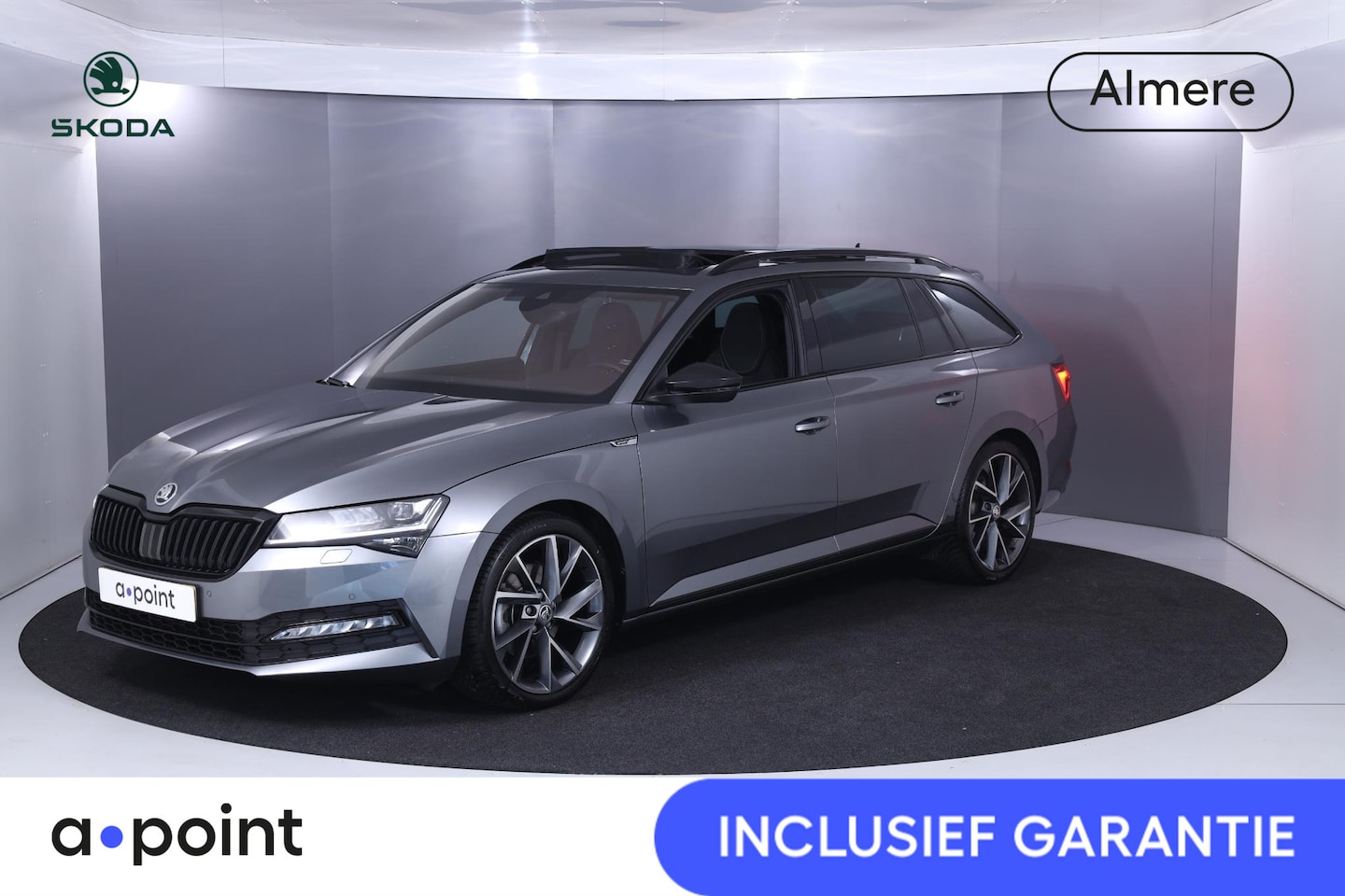 Skoda Superb Combi - 1.5 TSI ACT Sportline Business 150 pk DSG | Panoramadak | Verlengde garantie | Navigatie - AutoWereld.nl