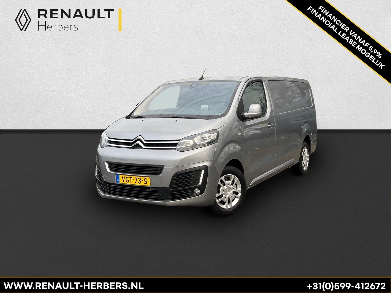 Citroën Jumpy - 2.0 BlueHDI 120 XL Driver TREKHAAK / 3-ZITS / HEAD UP - AutoWereld.nl