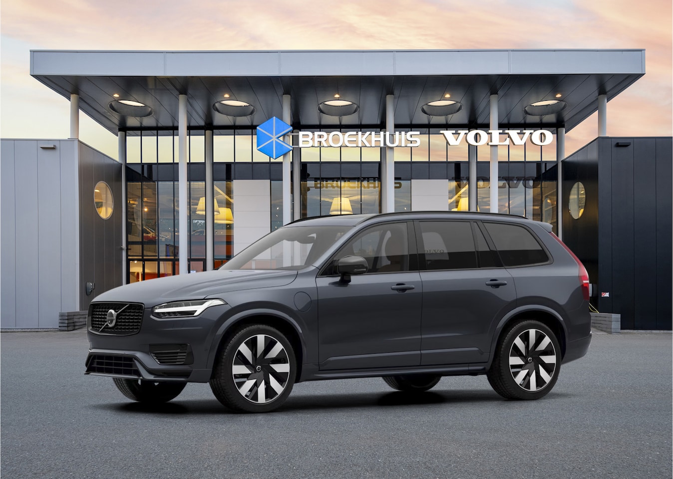 Volvo XC90 - 2.0 T8 Plug-in hybrid AWD Ultra Dark | 21" Lichtmetalen velgen | Edition Pack | Achteruitr - AutoWereld.nl