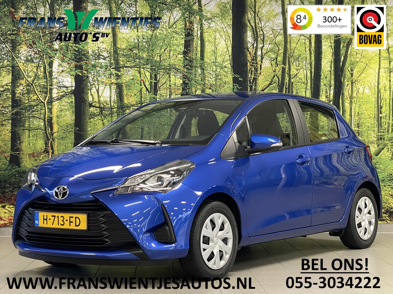 Toyota Yaris - 1.0 VVT-i Active | Bluetooth | Airconditioning | Achteruitrijcamera | Automatische Verlich - AutoWereld.nl