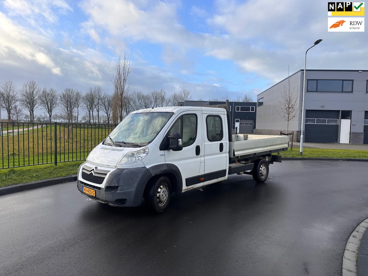 Citroën Jumper - 35 3.0 HDI L3 DC 7Persoons.Pick-up.Pickup. Dubbel cabine - AutoWereld.nl