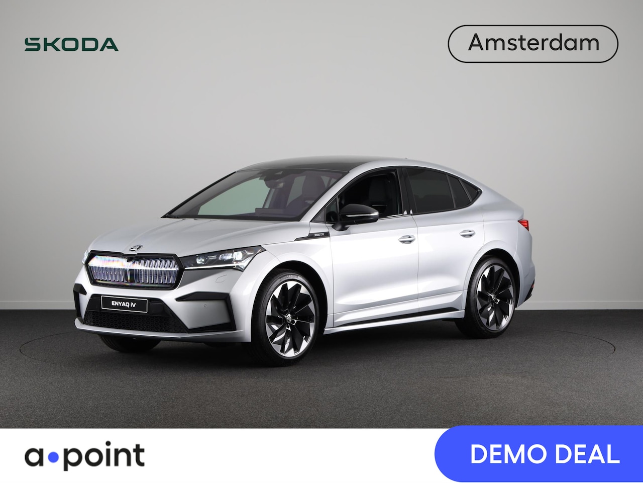 Skoda Enyaq Coupé iV - 80 Sportline 204 pk Canton Audio | Head up Display | Verwarmbare voorstoelen en achterbank - AutoWereld.nl