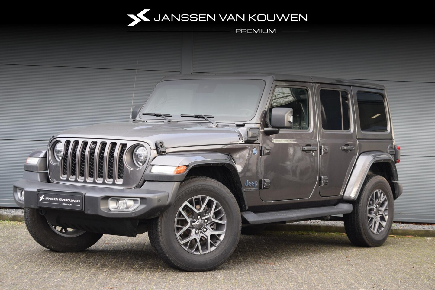 Jeep Wrangler Unlimited - 4xe 380 80th Anniversary / Stoel-Stuurverwarming / 360 Camera - AutoWereld.nl