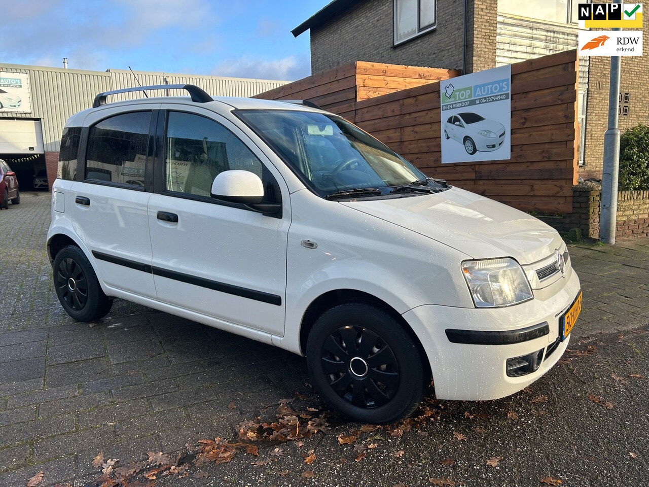 Fiat Panda - 1.2 Emotion nieuwe apk+airco nette auto - AutoWereld.nl