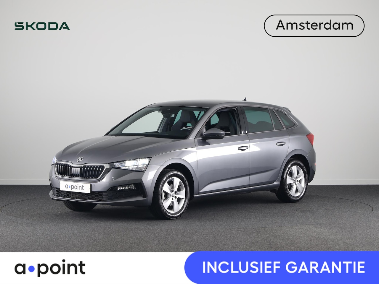 Skoda Scala - 1.0 TSI Sport Business 110 pk Automaat (DSG) | Verlengde garantie | Navigatie via App | Pa - AutoWereld.nl