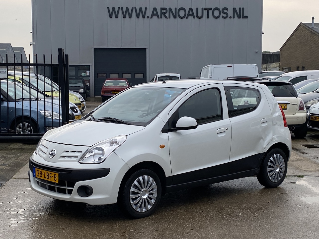 Nissan Pixo - 1.0 Acenta 1.0 Acenta 5-DEURS, 106.749 KM NAP, STUURBEKRACHTIGING, ELEK-RAMEN, RADIO-CD-MP3, AIRBAGS, - AutoWereld.nl