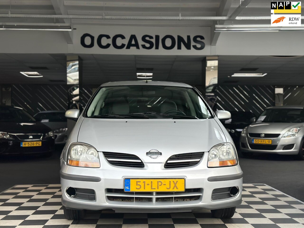 Nissan Almera Tino - 1.8 Airco Elek-Pakket Trekhaak NAP - AutoWereld.nl