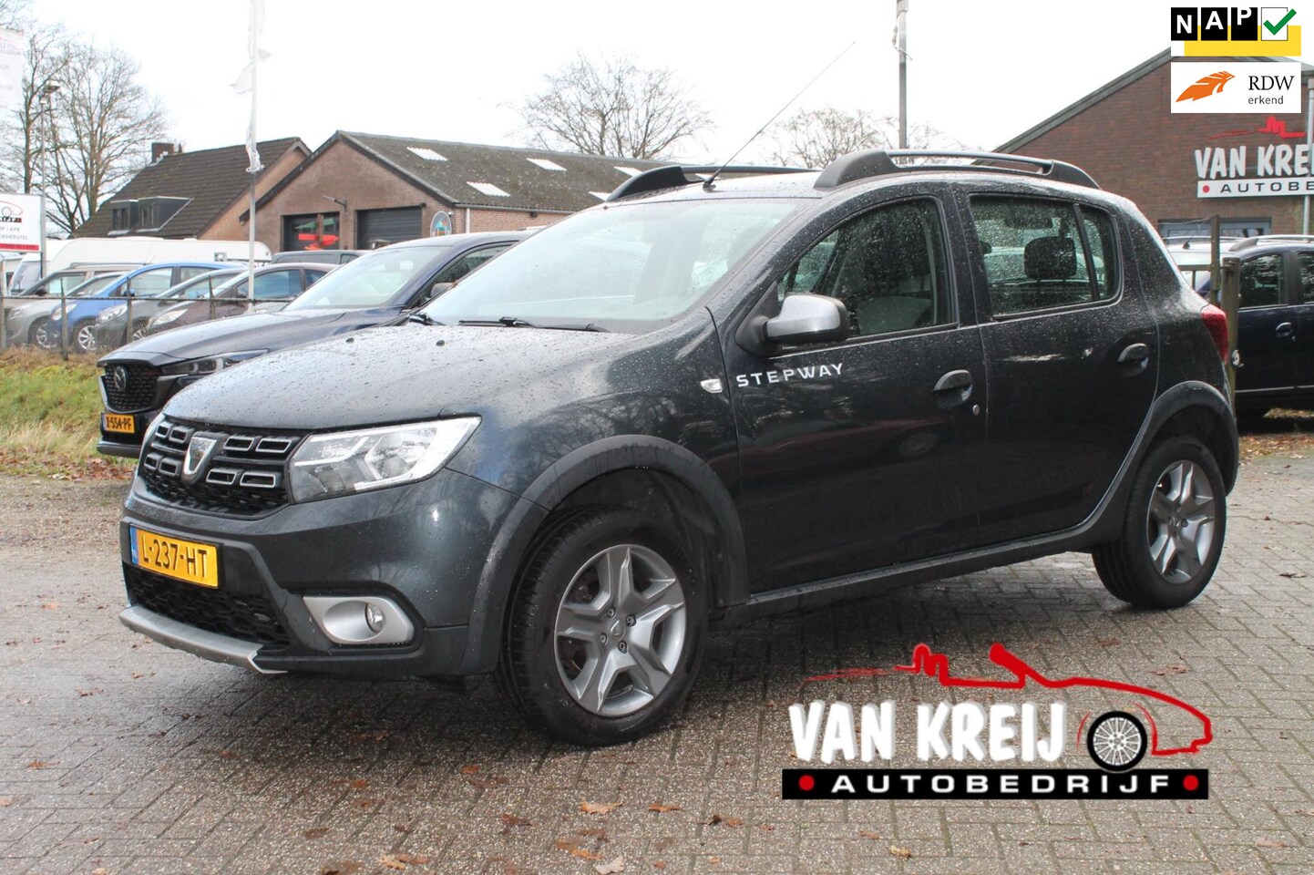 Dacia Sandero - 0.9 TCe Tech Road 0.9 TCe Tech Road, Navi, Airco, 131714km - AutoWereld.nl