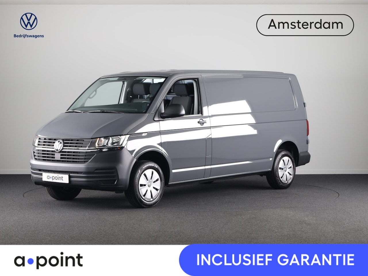 Volkswagen Transporter - 2.0 TDI L2H1 28 110 pk | Airco | Cruise control | Elektr. spiegels, verwarmbaar | - AutoWereld.nl