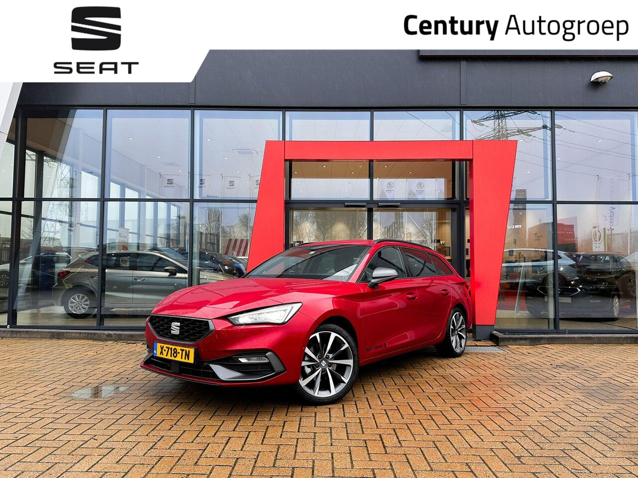 Seat Leon Sportstourer - FR Business Intense 1.0 eTSI 81kW / 110pk Stationw agen 7 versn. DSG | 18 Inch - AutoWereld.nl