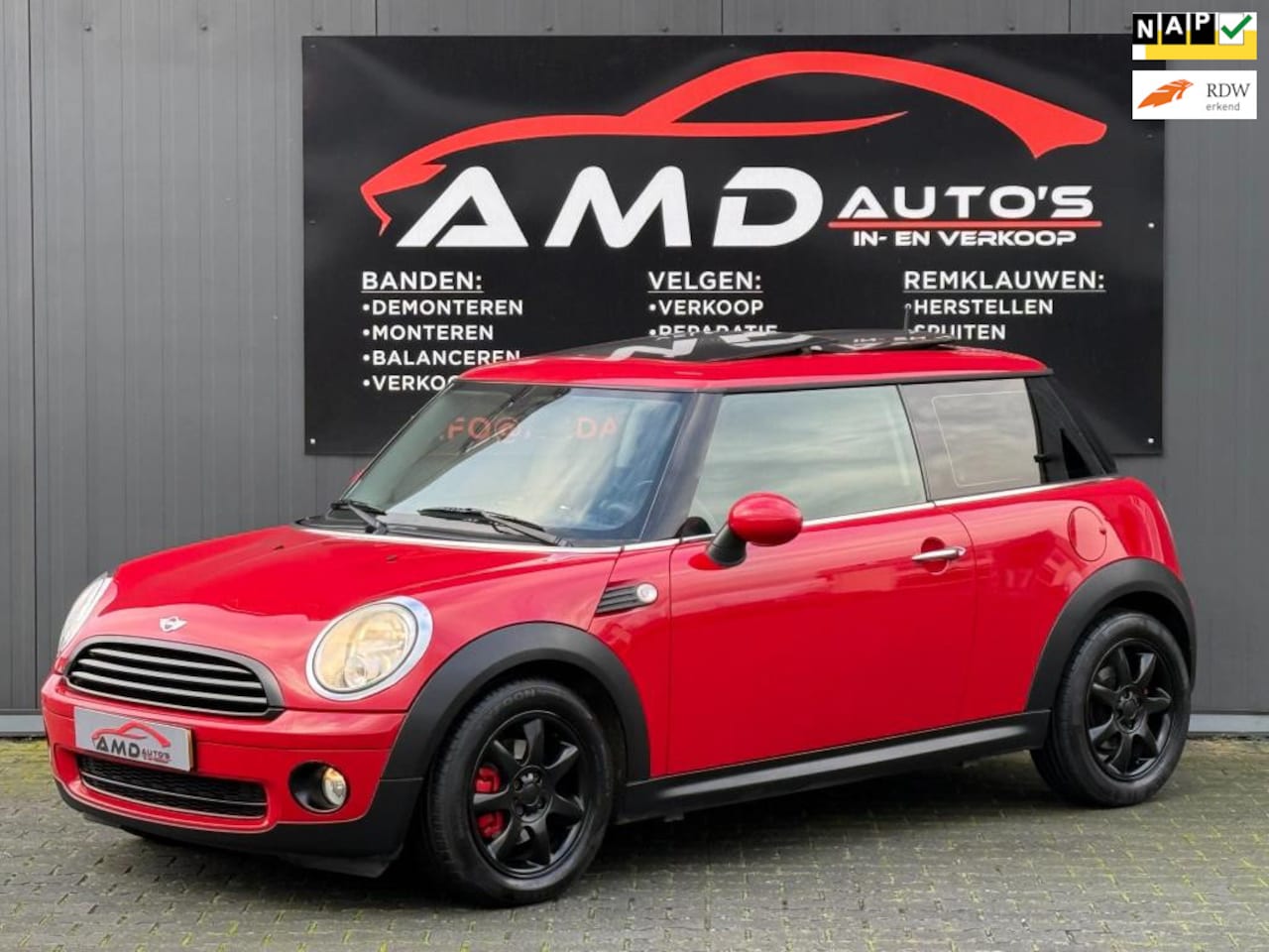 MINI One - Mini 1.6 Pepper |Nap|Airco|Climate Control|Stoelverwarming|Elec Ramen| - AutoWereld.nl