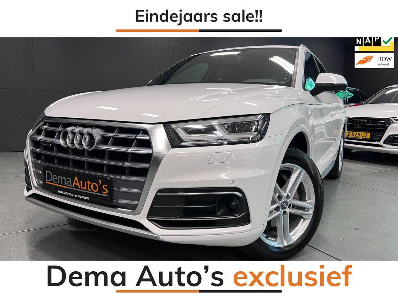 Audi Q5 - 45 TFSI quattro 2XS-LINE LEDER/V-COCKPIT/LED/DAB/NAVI/ECC/PDC/CRUISE/// - AutoWereld.nl