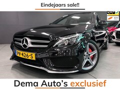 Mercedes-Benz C-klasse Estate - 180 AMG-PAKKET PANO/LEDER/NAVI/LED/ECC/PDC/CRUISE///