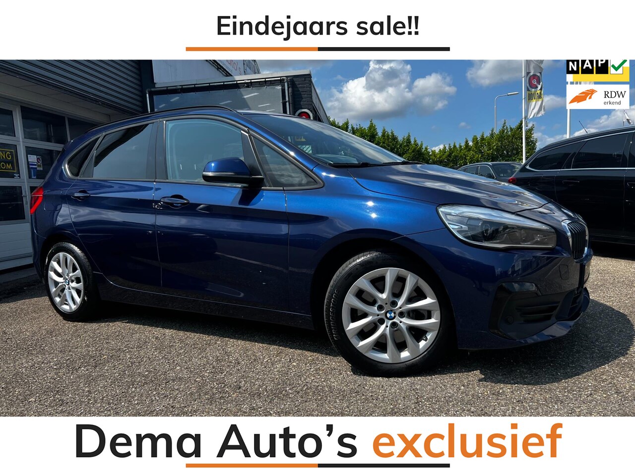 BMW 2-serie Active Tourer - 225xe iPerformance eDrive Edition NAVI/LED/DAB/ECC/PDC/CRUISE/// - AutoWereld.nl