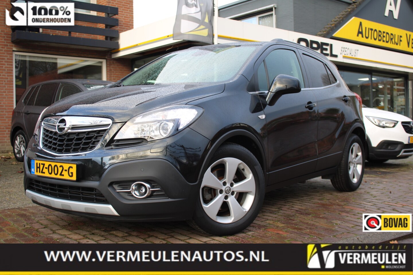 Opel Mokka - 1.4 Turbo 140PK Cosmo + 17"/ Navi/ Clima/ Camera/ Winterpakket/ Trekhaak - AutoWereld.nl