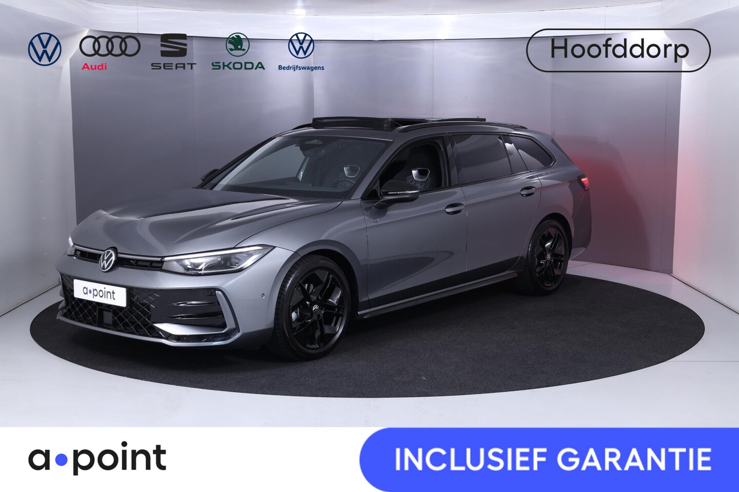 Volkswagen Passat Variant - 1.5 eTSI R-Line Business 150 pk Automaat (DSG) | Private lease vanaf € 885,- pm | Verlengd - AutoWereld.nl