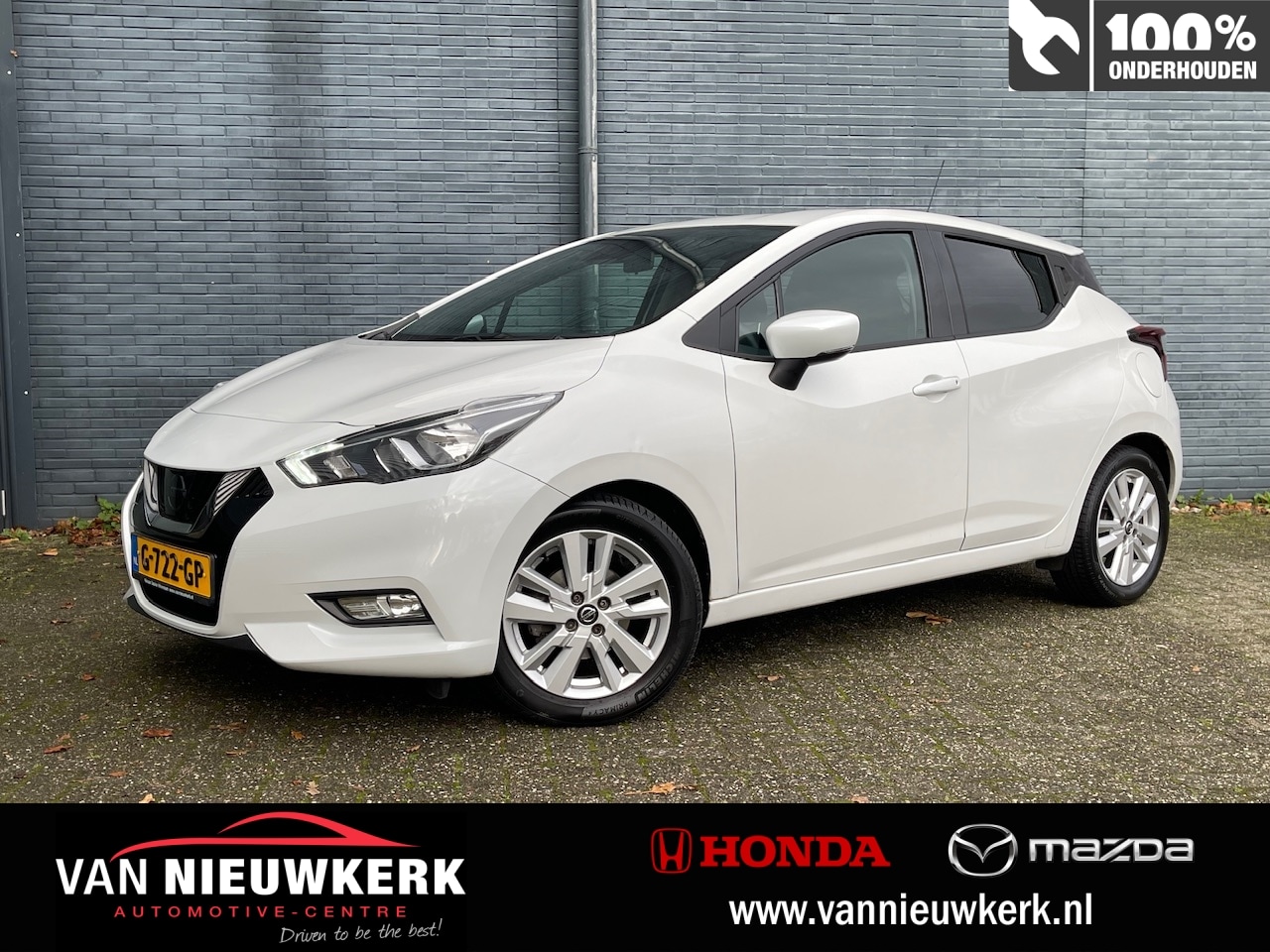 Nissan Micra - 1.0 IG-T 100pk N-Connecta | Carplay | Cruisecontrol | Lichtmetalen Velgen | - AutoWereld.nl