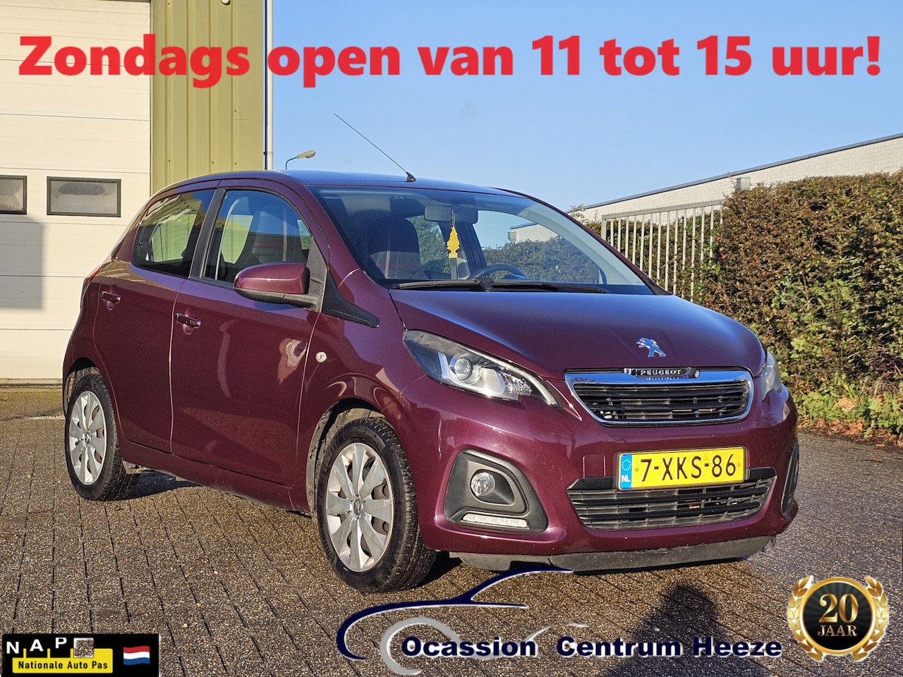 Peugeot 108 - 1.0 e-VTi Active 1.0 e-VTi Active, Airco! Trekhaak! Zondag OPEN! - AutoWereld.nl