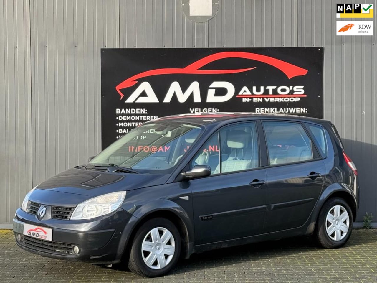 Renault Scénic - 1.6 16V Expression Comfort |NAP|Airco|Elec Ramen|Elec Spiegels|Cruise| - AutoWereld.nl