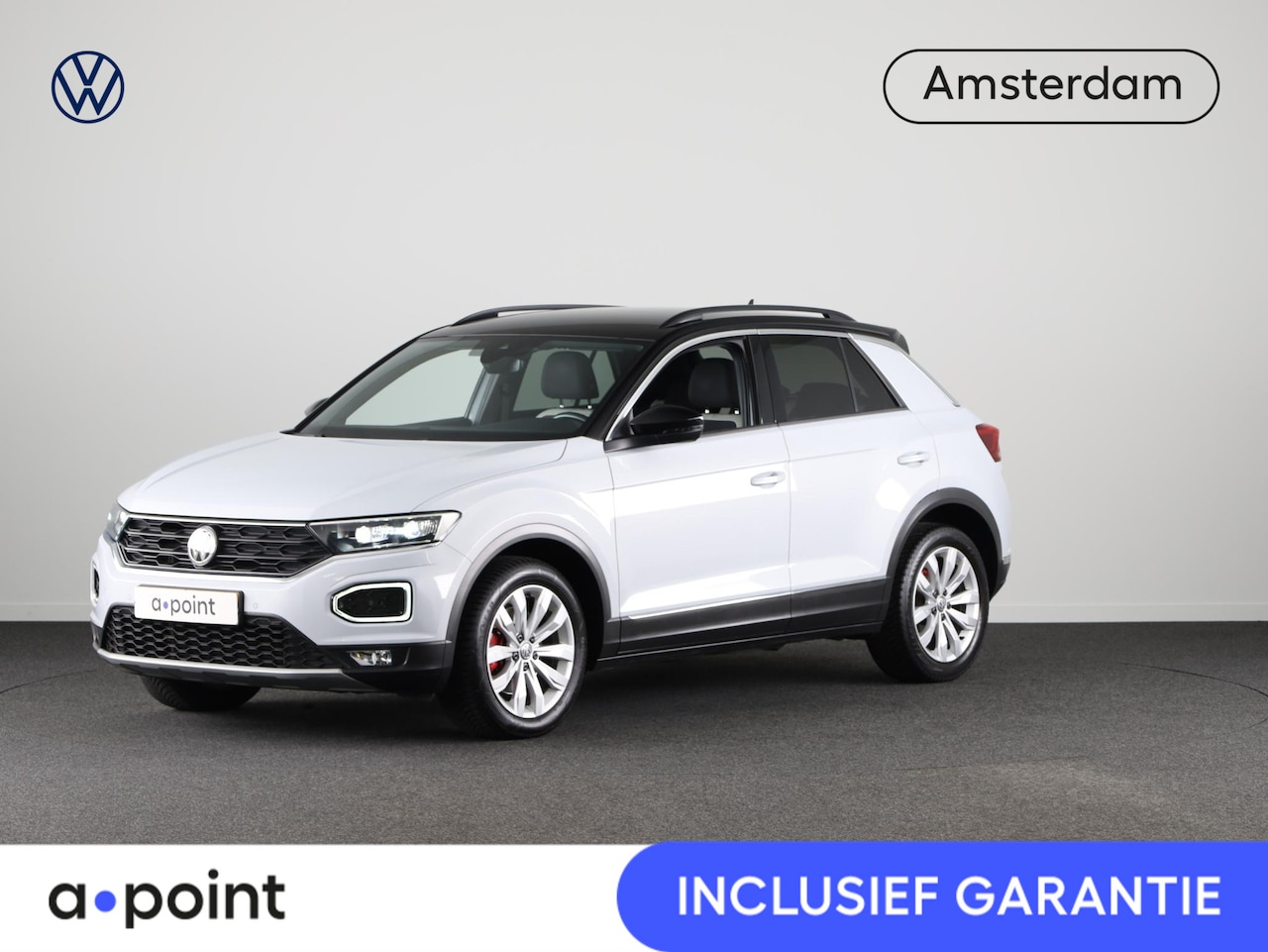 Volkswagen T-Roc - 1.5 TSI Sport 150 pk Automaat (DSG) | Navigatie | Trekhaak | Parkeersensoren | Adaptieve c - AutoWereld.nl