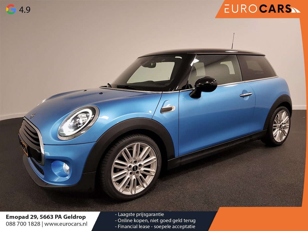 MINI Cooper - Mini 1.5 136pk Chili | Climate control | Cruise Control | Lichtmetalen velgen 17" | Parkee - AutoWereld.nl