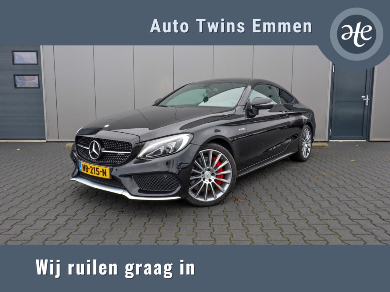 Mercedes-Benz C-klasse Coupé - AMG 43 4MATIC | Leder | Echte NL auto | Zeer mooi - AutoWereld.nl