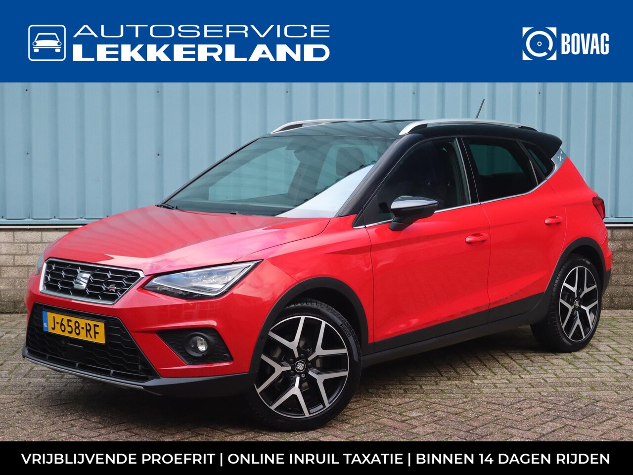 Seat Arona - 1.0 TSI DSG FR Limited Edition AUTOMAAT | NAVI | TREKHAAK | LED | STOELVERW. | CAMERA - AutoWereld.nl