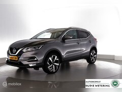 Nissan Qashqai - 1.3 DIG-T 140PK Tekna pano|trekhaak|leer|led|cam|dab|lmv19