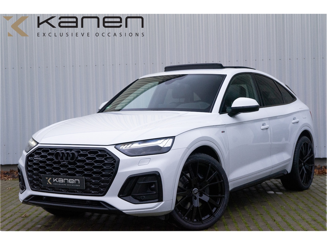 Audi Q5 Sportback - 50 TFSI e Quattro S-Line Panodak Luchtv. S-Stoelen Memory Keyless Matrix Ambient Trekhaak - AutoWereld.nl