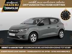 Dacia Sandero - TCe 100 ECO-G 5MT Essential | Bekleding Essential | Cruise Control en snelheidsbegrenzer |