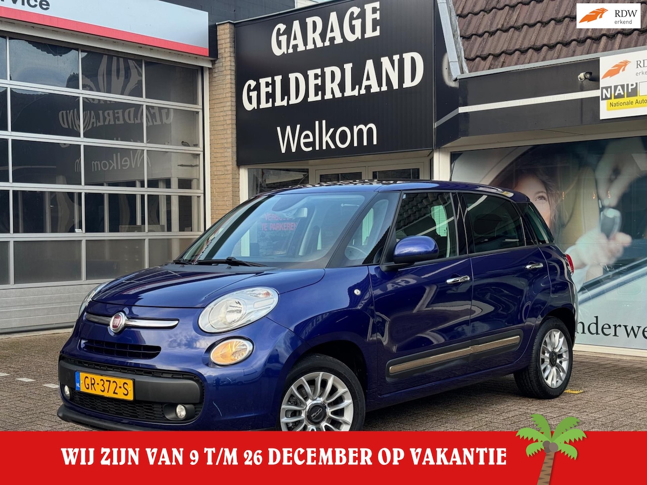 Fiat 500 L - Lounge | Navi | Cruise | Climate | Trekhaak | Isofix | Pdc | Full-option's! - AutoWereld.nl