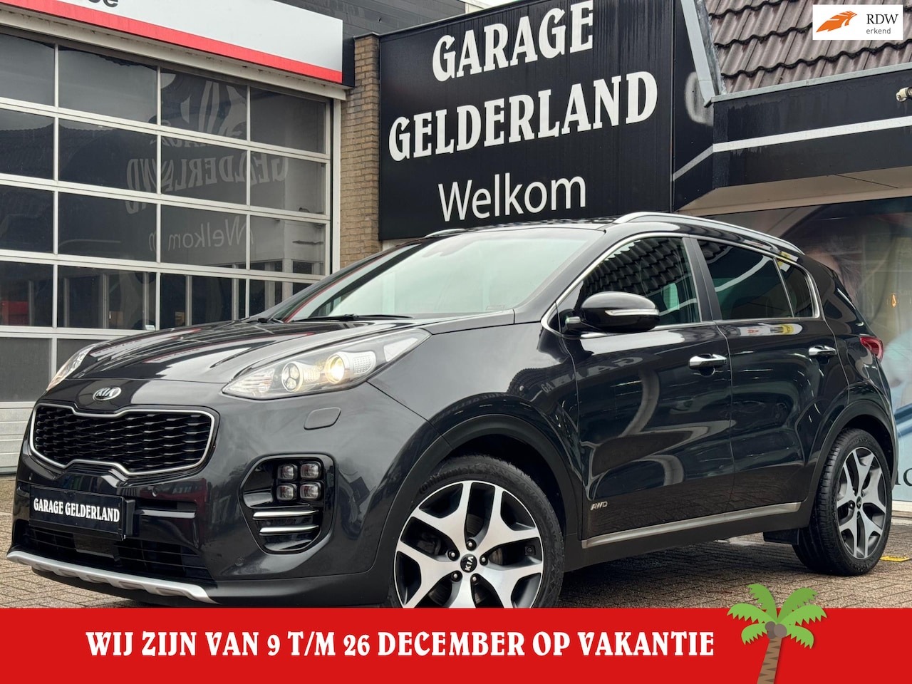 Kia Sportage - 1.6 177PK 4WD GT-Line| Bi-Xenon | Full-Led | Volleder | Camera| Cruise | Climate | Full-op - AutoWereld.nl