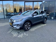 Nissan Qashqai - 1.3 DIG-T TEKNA, LED, Half Leer, Carplay, Pano, BLIS, Cam 360, Keyless