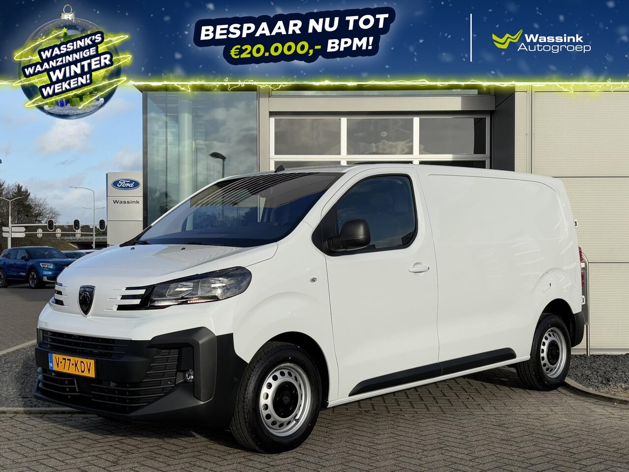 Peugeot Expert - GB L3 2.0 BlueHDi 145pk EAT8 | DIRECT BESCHIKBAAR! | Trekhaak Afneembaar | PDC Voor & Acht - AutoWereld.nl