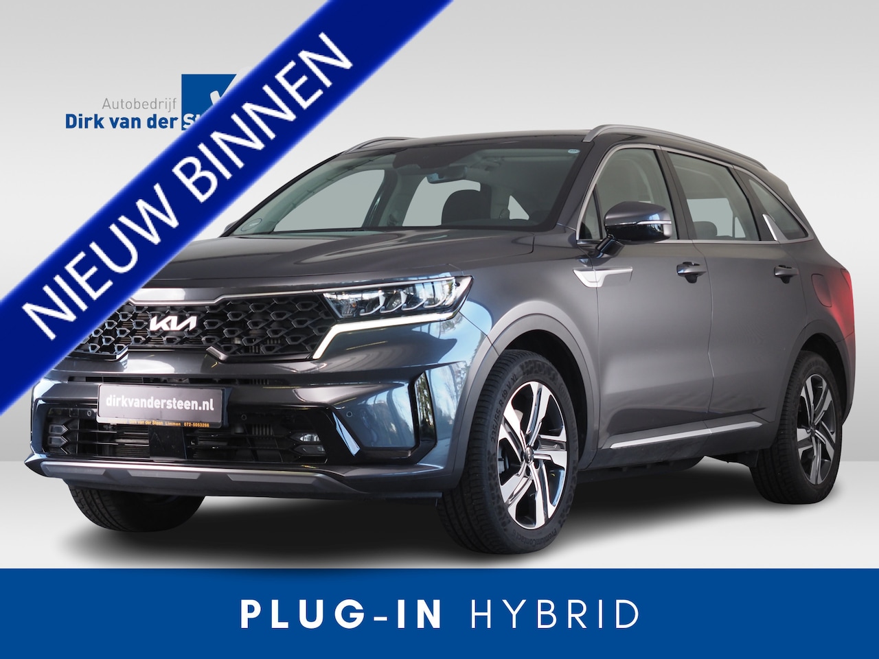 Kia Sorento - 1.6 T-GDi Plug-in Hybrid 4WD DynamicLine 7p. 1.6 T-GDI Plug-in Hybrid 4WD DynamicLine 7p. - AutoWereld.nl