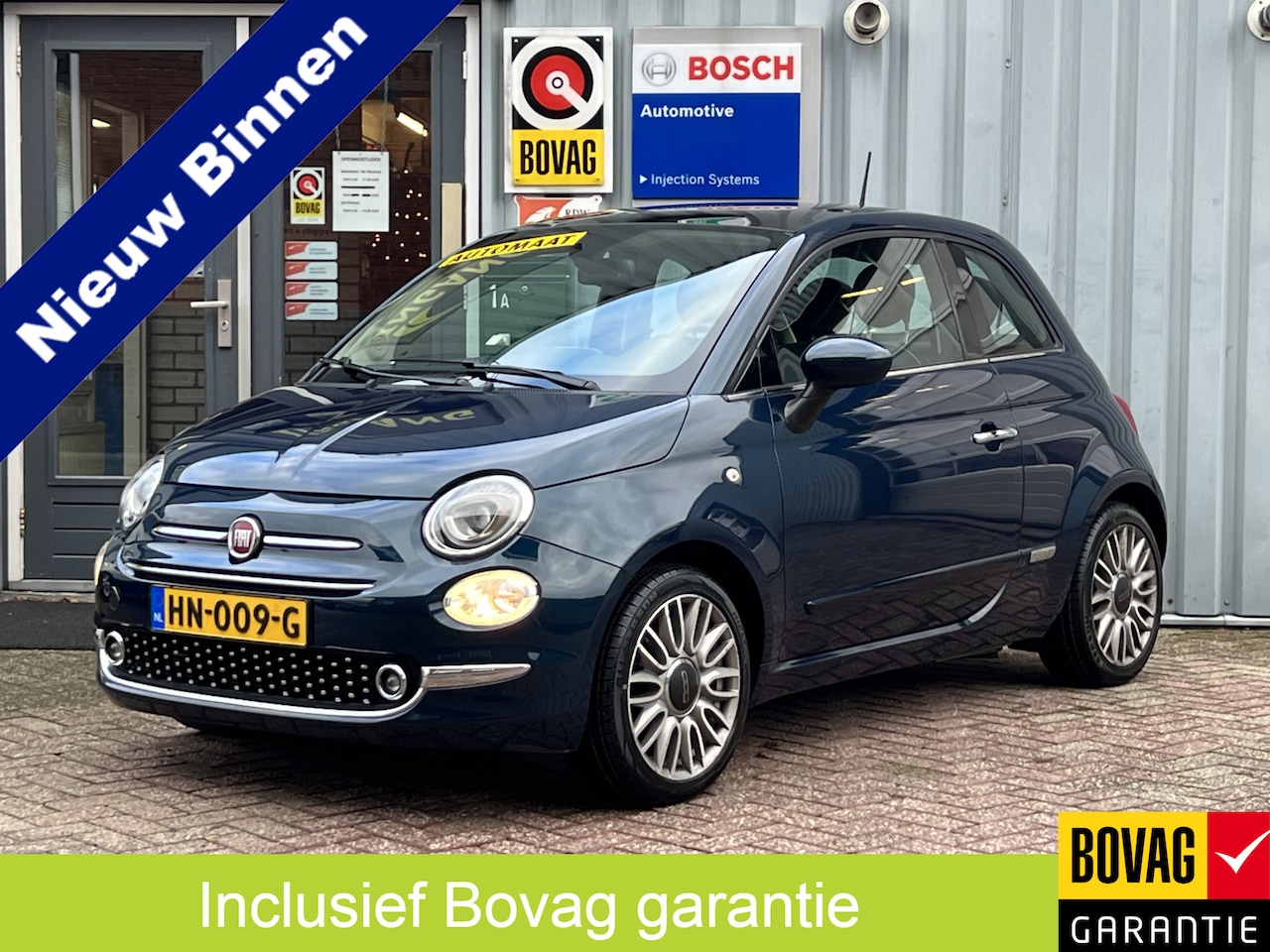 Fiat 500 - 0.9 TwinAir Turbo Lounge |  AUTOMAAT | BLUETOOTH | PANORAMADAK | - AutoWereld.nl