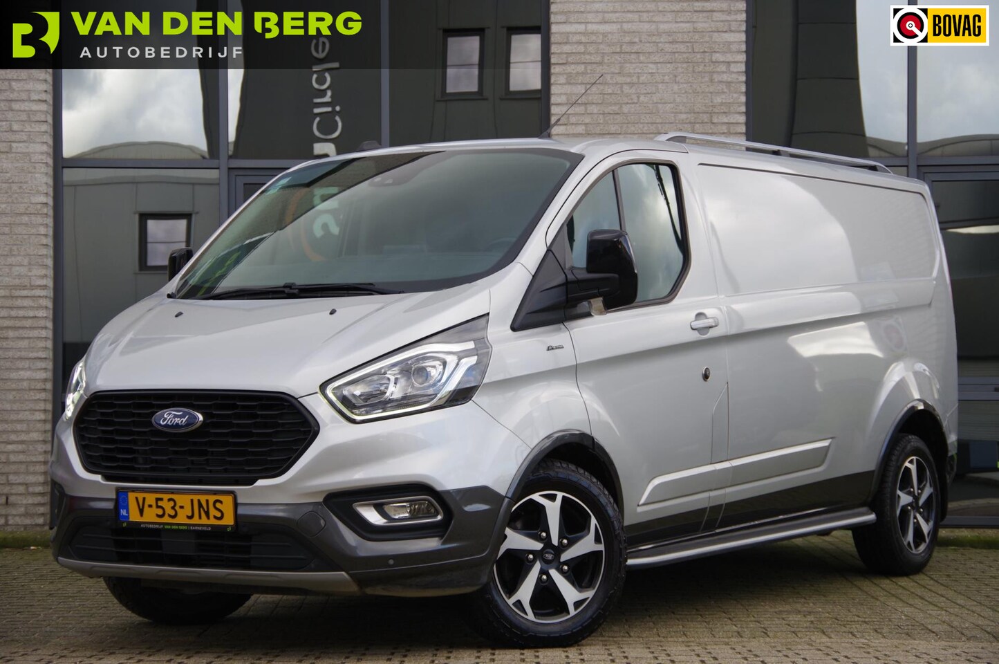 Ford Transit Custom - 2.0 TDCI L2 ACTIVE EDITION, 170PK AUT. TREKHAAK, 17'' LMV, SIDESTEPS, CAMERA, CRUISE, AIRC - AutoWereld.nl