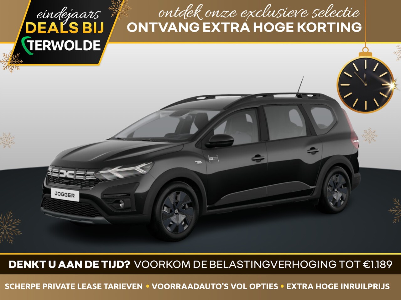 Dacia Jogger - TCe 100 ECO-G 6MT Expression 5-zits | Achteruitrijcamera | Bekleding Expression | Cruise C - AutoWereld.nl