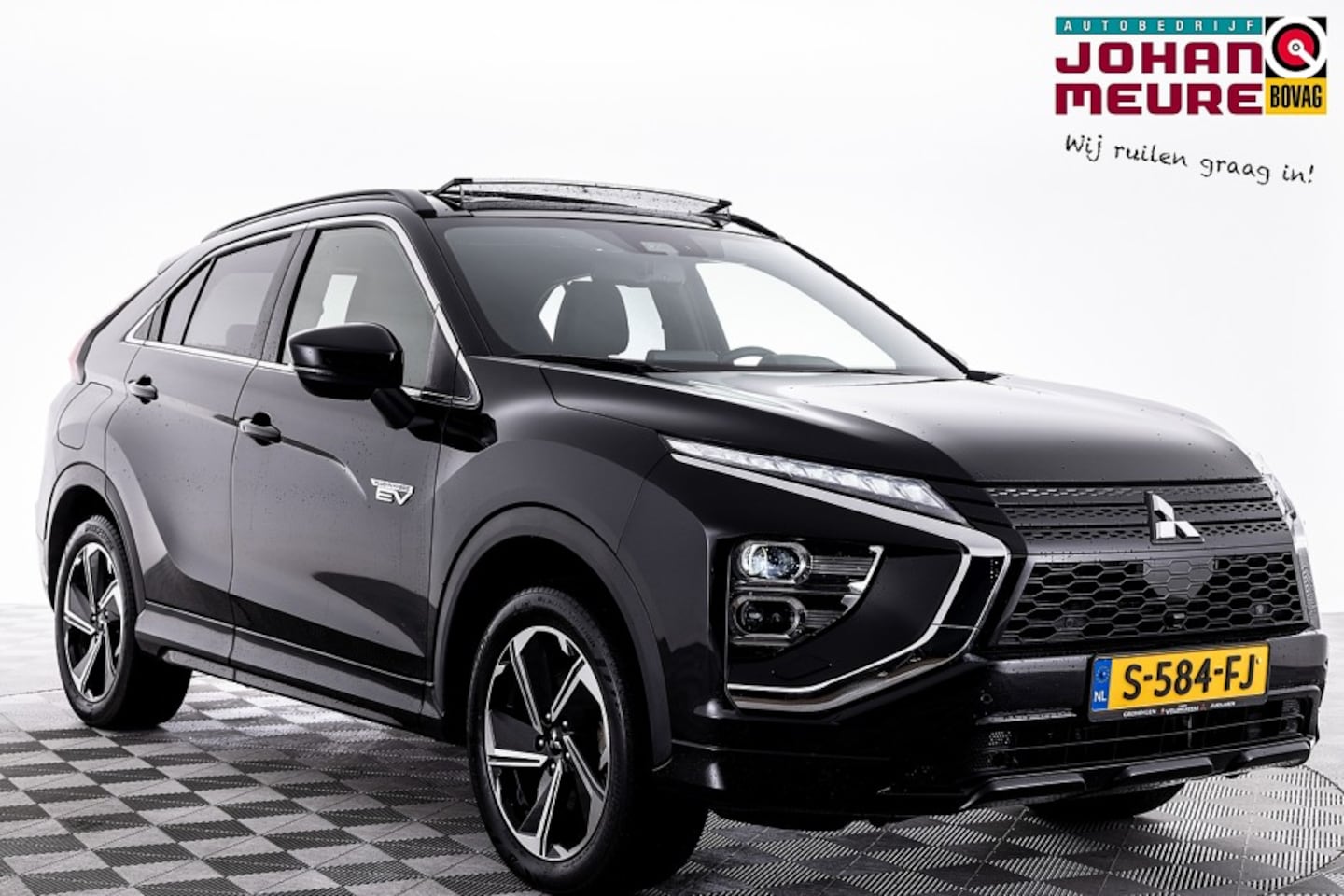 Mitsubishi Eclipse Cross - 2.4 PHEV Prestige | PANORAMADAK | LEDER ✅ 1e Eigenaar . - AutoWereld.nl