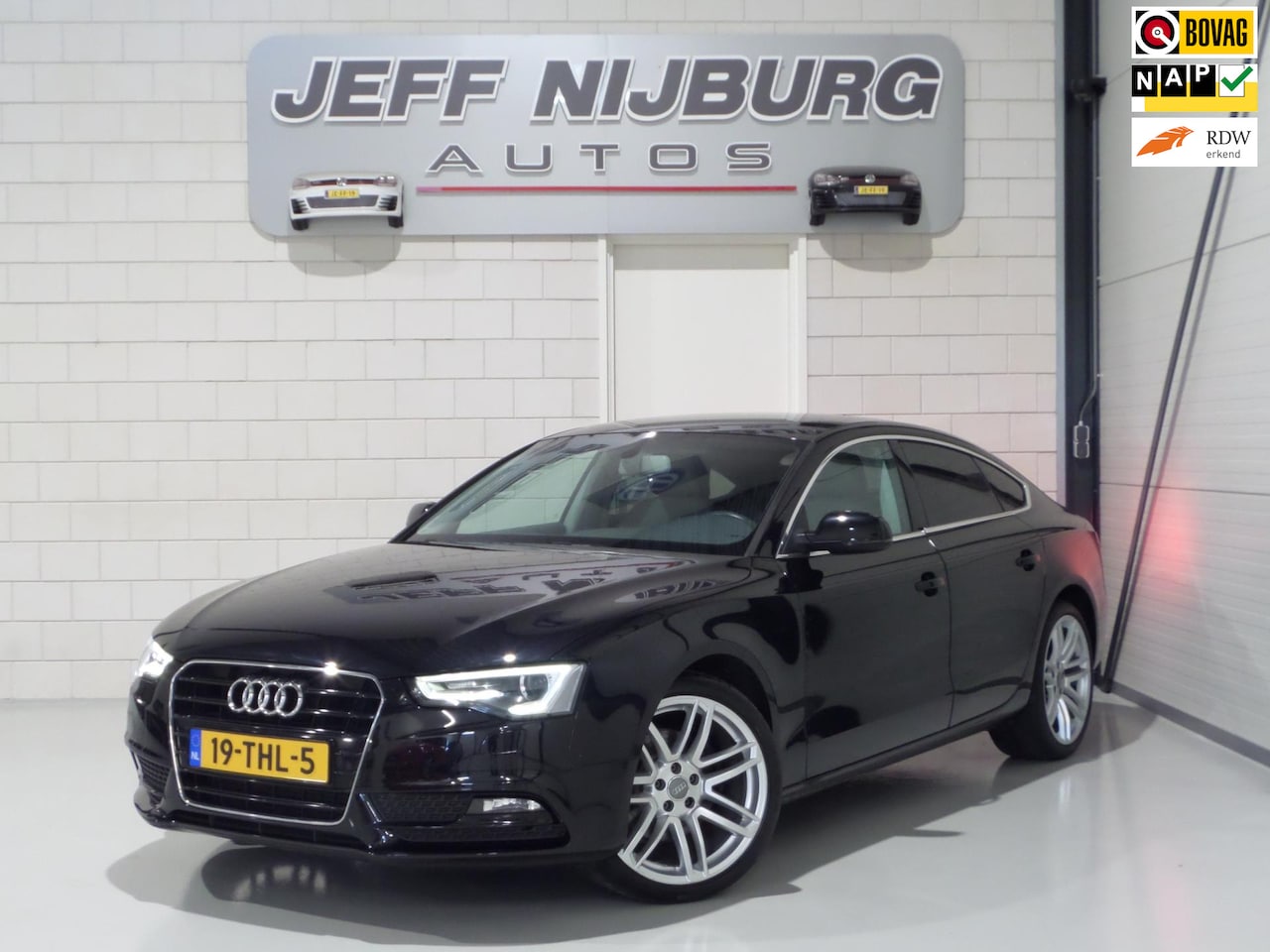 Audi A5 Sportback - 1.8 TFSI Pro Line "Origineel NL!" 19"Velgen Navigatie Bluetooth, van 2e eigenaar in UNIEK - AutoWereld.nl